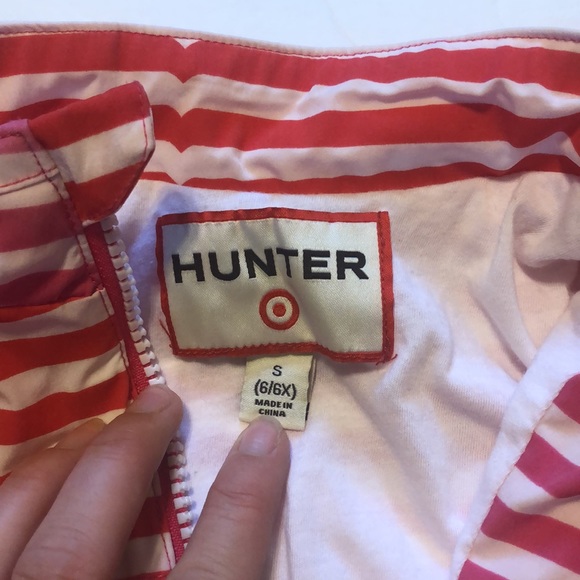 HUNTER for Target - Girls Small 6/6X windbreaker - Picture 3 of 4